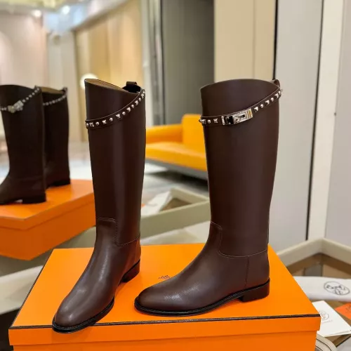 Replica Hermes Boots For Women #1363317 $235.00 USD for Wholesale