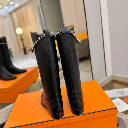 Replica Hermes Boots For Women #1363318 $235.00 USD for Wholesale
