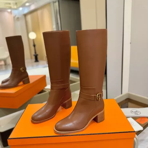 Replica Hermes Boots For Women #1363320 $245.00 USD for Wholesale