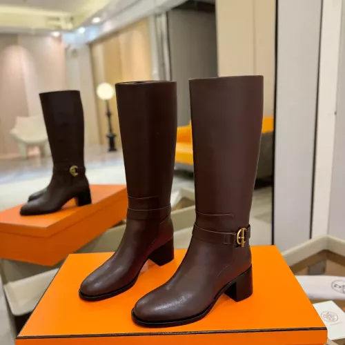 Replica Hermes Boots For Women #1363321 $245.00 USD for Wholesale