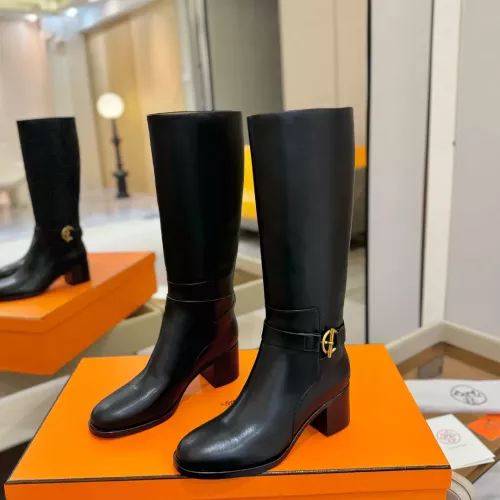 Replica Hermes Boots For Women #1363322 $245.00 USD for Wholesale