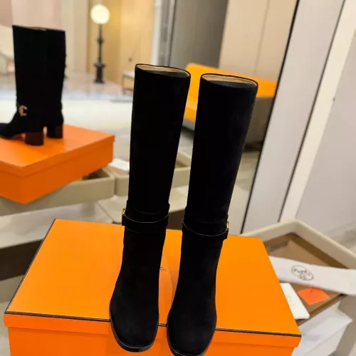 Replica Hermes Boots For Women #1363325 $245.00 USD for Wholesale