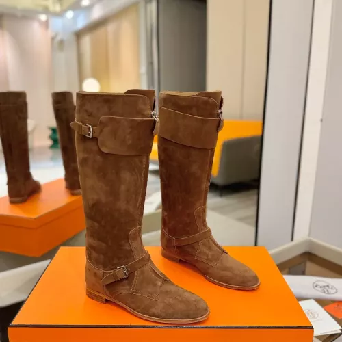 Replica Hermes Boots For Women #1363330 $238.02 USD for Wholesale