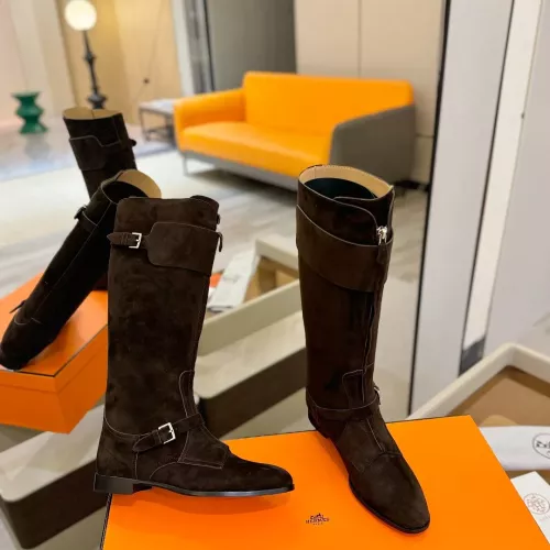Replica Hermes Boots For Women #1363331 $238.02 USD for Wholesale