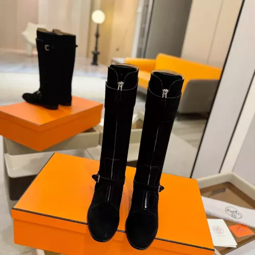 Replica Hermes Boots For Women #1363332 $238.02 USD for Wholesale