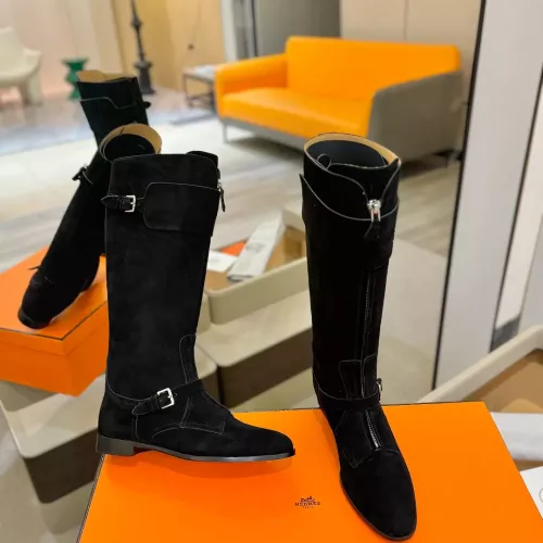 Replica Hermes Boots For Women #1363332 $238.02 USD for Wholesale