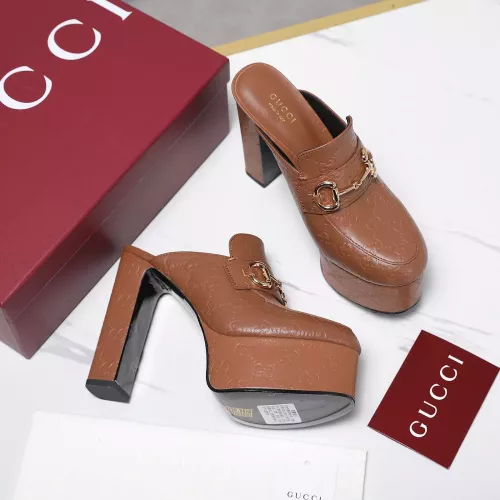 Replica Gucci Slippers For Women #1363389 $128.00 USD for Wholesale