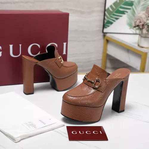 Replica Gucci Slippers For Women #1363389 $128.00 USD for Wholesale