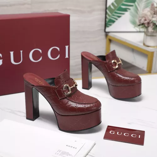 Gucci Slippers For Women #1363390 $128.00 USD, Wholesale Replica Gucci Slippers
