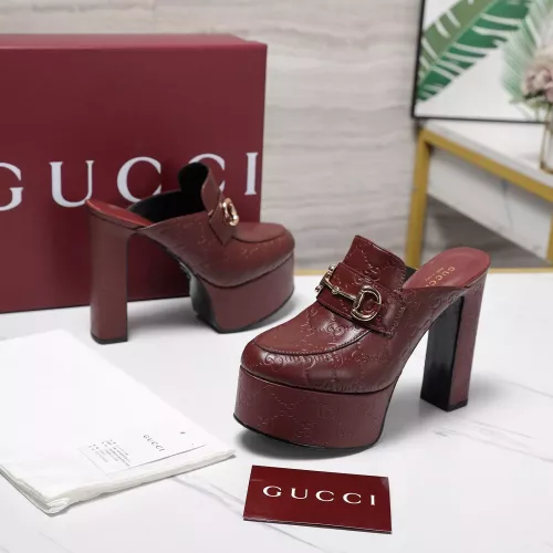 Replica Gucci Slippers For Women #1363390 $128.00 USD for Wholesale