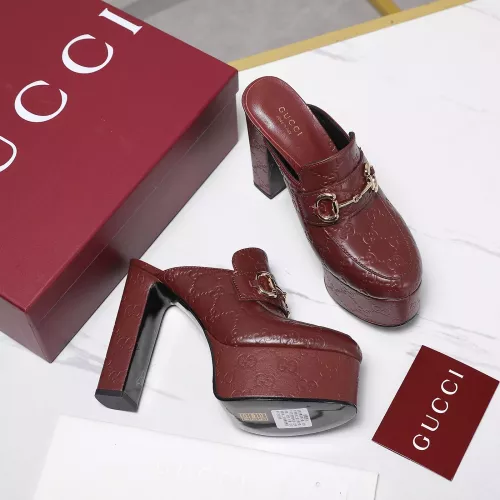 Replica Gucci Slippers For Women #1363390 $128.00 USD for Wholesale