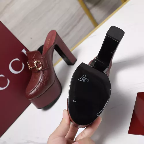 Replica Gucci Slippers For Women #1363390 $128.00 USD for Wholesale