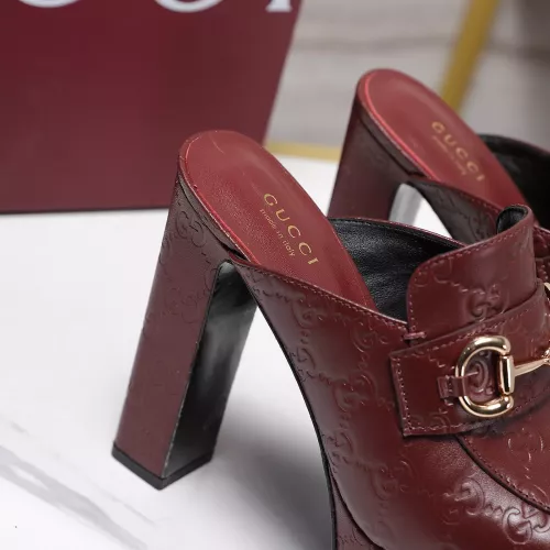 Replica Gucci Slippers For Women #1363390 $128.00 USD for Wholesale