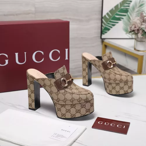 Gucci Slippers For Women #1363393 $128.00 USD, Wholesale Replica Gucci Slippers