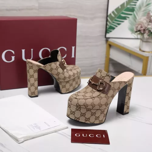 Replica Gucci Slippers For Women #1363393 $128.00 USD for Wholesale