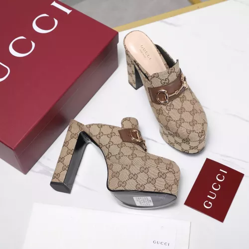 Replica Gucci Slippers For Women #1363393 $128.00 USD for Wholesale