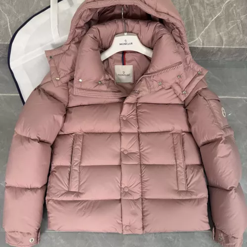 Moncler Down Feather Coat Long Sleeved For Women #1363617 $160.00 USD, Wholesale Replica Moncler Down Feather Coat