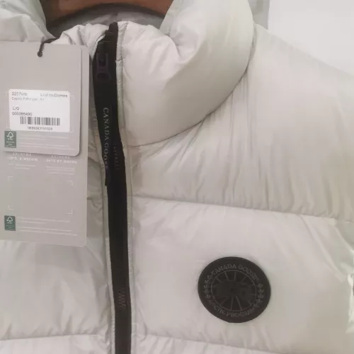 Replica Canada Goose Down Feather Coat Sleeveless For Women #1363619 $115.00 USD for Wholesale