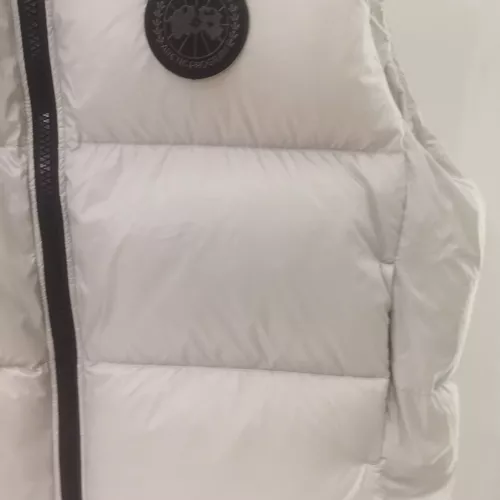 Replica Canada Goose Down Feather Coat Sleeveless For Women #1363619 $115.00 USD for Wholesale