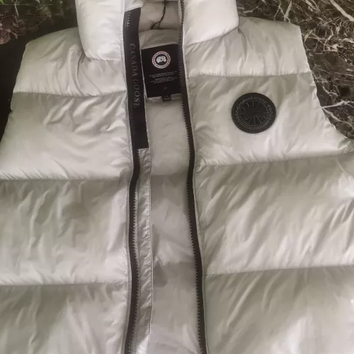 Replica Canada Goose Down Feather Coat Sleeveless For Women #1363619 $115.00 USD for Wholesale