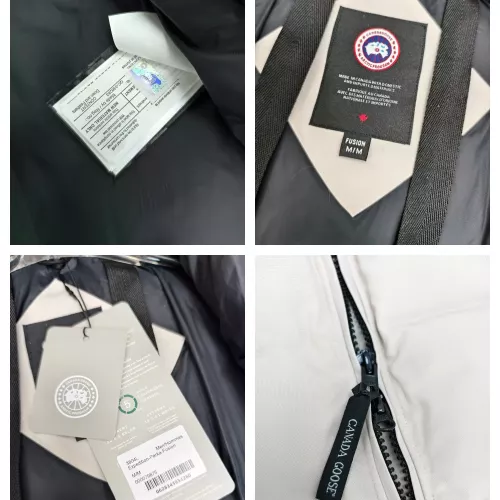 Replica Canada Goose Down Feather Coat Long Sleeved For Women #1363621 $160.00 USD for Wholesale