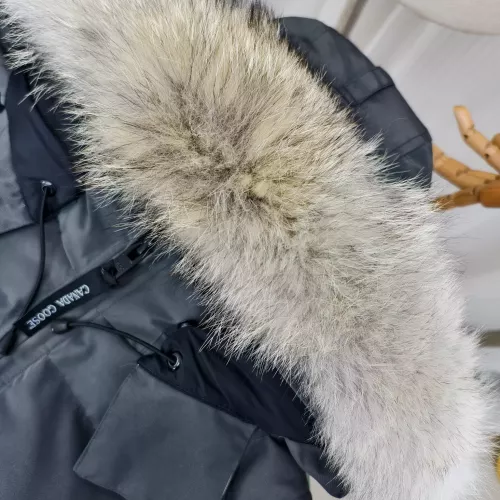 Replica Canada Goose Down Feather Coat Long Sleeved For Women #1363622 $160.00 USD for Wholesale