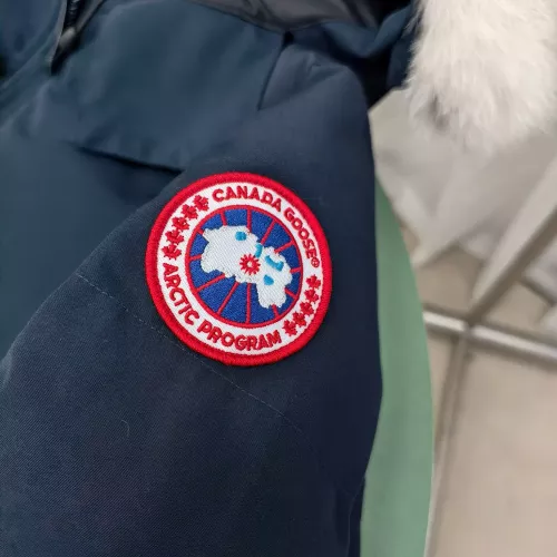Replica Canada Goose Down Feather Coat Long Sleeved For Women #1363623 $160.00 USD for Wholesale