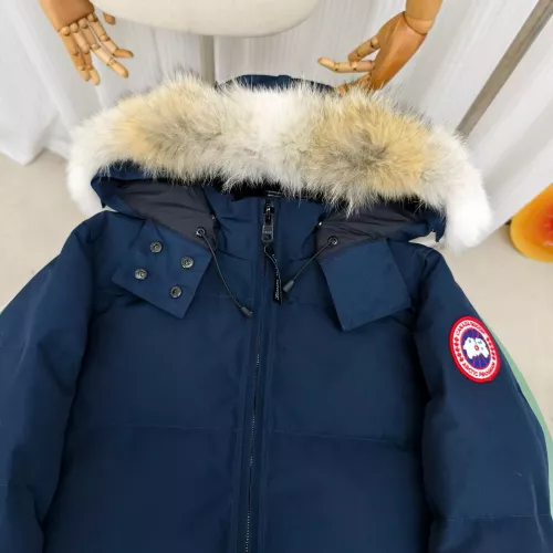 Replica Canada Goose Down Feather Coat Long Sleeved For Women #1363623 $160.00 USD for Wholesale