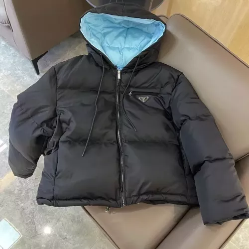 Replica Prada Down Feather Coat Long Sleeved For Women #1363626 $170.00 USD for Wholesale