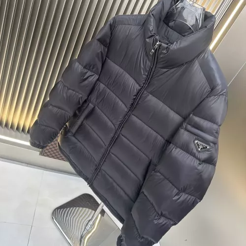 Replica Prada Down Feather Coat Long Sleeved For Men #1363650 $192.00 USD for Wholesale