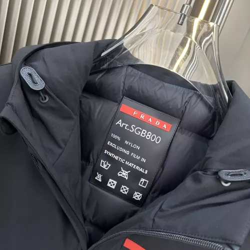 Replica Prada Down Feather Coat Long Sleeved For Men #1363663 $225.00 USD for Wholesale