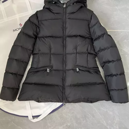 Moncler Down Feather Coat Long Sleeved For Women #1363692 $160.00 USD, Wholesale Replica Moncler Down Feather Coat