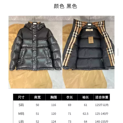 Replica Burberry Down Feather Coat Long Sleeved For Unisex #1363702 $210.00 USD for Wholesale