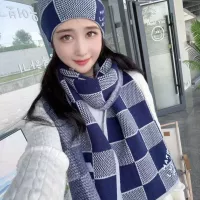 $42.00 USD Louis Vuitton LV Hat and Scarf and Glove Set #1353272