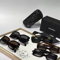 $68.00 USD Chanel AAA Quality Sunglasses #1353503