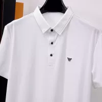 $48.00 USD Armani T-Shirts Short Sleeved For Men #1353798