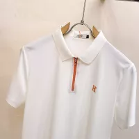 $48.00 USD Hermes T-Shirts Short Sleeved For Men #1353826