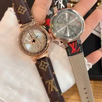 $39.00 USD Louis Vuitton Watches In Rose Gold For Women #1353842