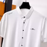 $52.00 USD Armani Shirts Short Sleeved For Men #1353868