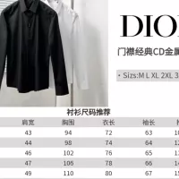 $68.00 USD Christian Dior Shirts Long Sleeved For Men #1354474