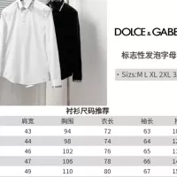 $68.00 USD Dolce & Gabbana D&G Shirts Long Sleeved For Men #1354476