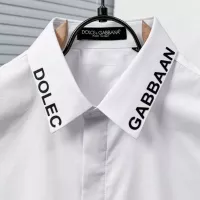 $68.00 USD Dolce & Gabbana D&G Shirts Long Sleeved For Men #1354477
