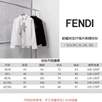 $76.00 USD Fendi Shirts Long Sleeved For Men #1354481