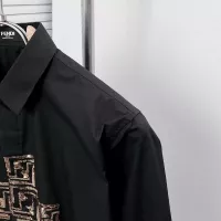$76.00 USD Fendi Shirts Long Sleeved For Men #1354483