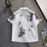 $60.00 USD Louis Vuitton LV Shirts Short Sleeved For Men #1354501