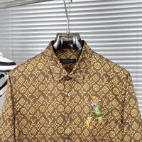 $98.00 USD Louis Vuitton LV Shirts Long Sleeved For Men #1354812