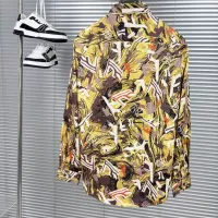 $98.00 USD Fendi Shirts Long Sleeved For Men #1354813