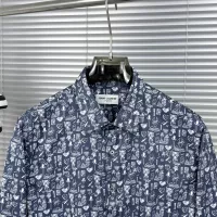 $98.00 USD Yves Saint Laurent YSL Shirts Long Sleeved For Men #1354827