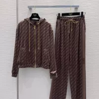 $92.00 USD Fendi Tracksuits Long Sleeved For Women #1355119