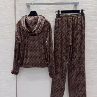 $92.00 USD Fendi Tracksuits Long Sleeved For Women #1355119